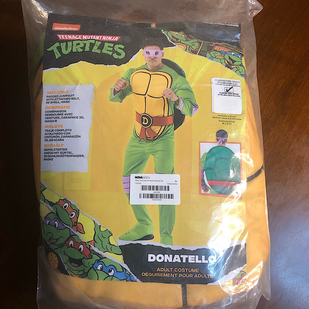 Donatello Adult Costume - Green